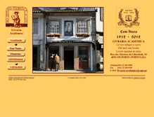 Tablet Screenshot of livraria-academica.com
